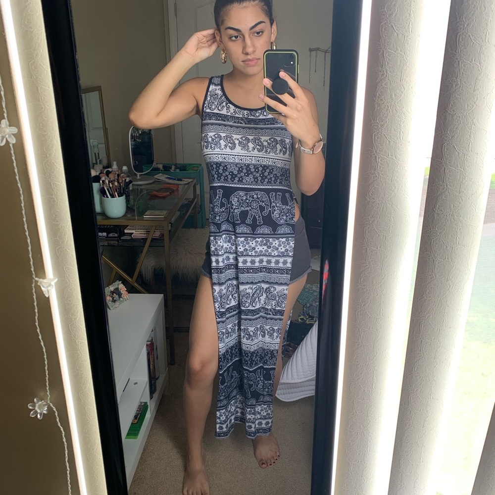 Elephant Slit Dress